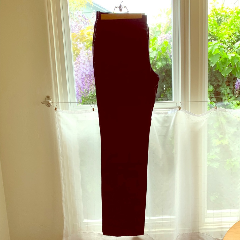 NWT Boden Slim Fit Chinos sz 44 black 100% cotton